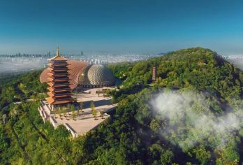 南京牛首山文化旅游区+夜游夫子庙老门东半日游【含门票+景交】【春牛首,赏花季，14:00点南京南站北广场直达牛首山，专职导游深度讲解】