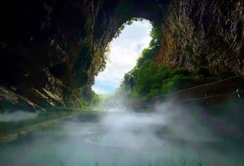 毕节洞天福地. 九洞天包车穿越喀斯特暗河奇境一日游+上门接送【专车直达开启探秘具有“中国岩溶百科全书”及“喀斯特地质博物馆“的美誉 九个相连的溶洞 洞洞相连特色】