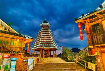 融水双龙沟+梦鸣苗寨一日游（私家团）【爬山、瀑布、休闲放松、苗寨、原始、古朴】