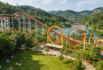 中山「泉林山庄 + 亲子」线+曹边村+中山影视城【玩亲子项目 ，品鉴吃中山乳鸽】