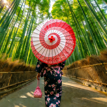 京都岚山&奈良一日游丨竹林小径+渡月桥+野宫神社+奈良公园