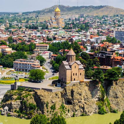 【格鲁吉亚】第比利斯老城+圣三一大教堂+十字修道院