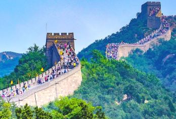 北京八达岭长城一日游【优质服务：45人大团，双语导游--中英文导游！】