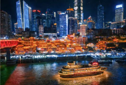 重庆洪崖洞+长江索道+李子坝+夜游两江一日游【8人纯玩小团】【[深度游玩]2-8人精致小团，拒绝拥挤，游玩时间更充足；精选山城热门景点，打卡山城不迷茫，轻松出游！】