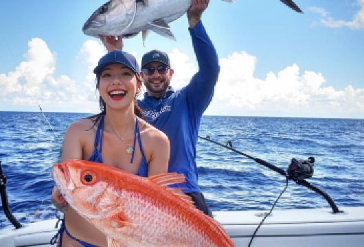 趣味海钓  亚庇海钓一日游【深海钓/可选半日海钓丨含浮潜】【专业钓手指导，提供装备，船上配备GPS,声呐，手卷线，钓鱼竿】