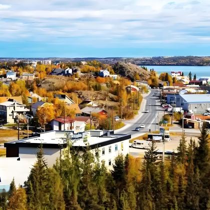 加拿大耶洛奈夫(黄刀镇)—极光之旅拼团游：【拍前详询客服】