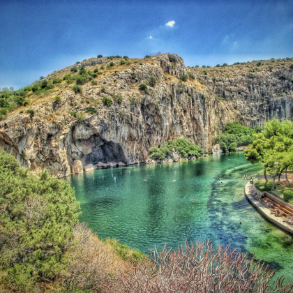 雅典包车环岛沃利亚戈米尼湖+沿海公路风光线+海神庙+宪法广场