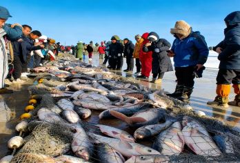 当地人｜带你去观赏【查干湖冬捕】｜包车一日游【查干湖冬捕包车一日游｜当地人带队 + 寻找黄金出鱼位 + 行程更自由、时间更灵活】