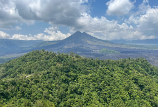 巴厘岛京打马尼火山一日游【观巴杜尔火山+小象温泉+可选套餐】【[小众景点]京打马尼火山观景台，小象温泉，巴厘岛中部精华景点】