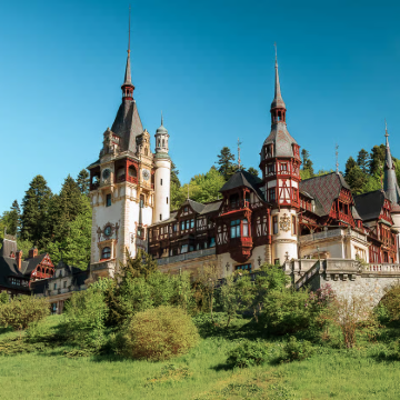 罗马尼亚 布加勒斯特 布朗城堡/吸血鬼城堡+派勒斯城堡一日游