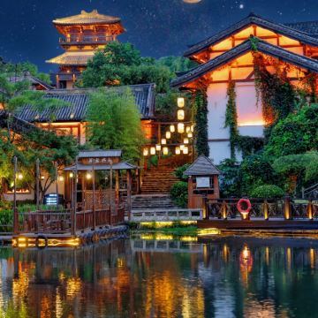 商务车丨可选英文导游丨南京出发 茅山+东方盐湖城