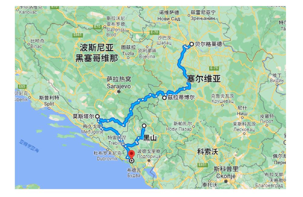 塞尔维亚+波黑+黑山+泽蒙一日游【巴尔干免签三国(塞尔维亚+波黑+黑山)包车游环线】线路推荐【携程玩乐】