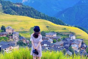 桂林龙脊梯田+平安壮寨梯田+金坑大寨梯田一日游【双寨纯玩】【[亮点一]8人小团/私家包团，时间更自由，更深度游玩，纯玩无购物，安心游玩！】