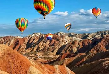 张掖七彩丹霞大巴车赏日落半日游【官方品质】