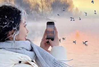 千岛湖晨雾日出+雾凇奇观+红石崖雪景日落一日游【6人小团】【[我们承诺]自主发团、不外拼 | 优秀司导 | 好评优选、获奖旅行社 |】