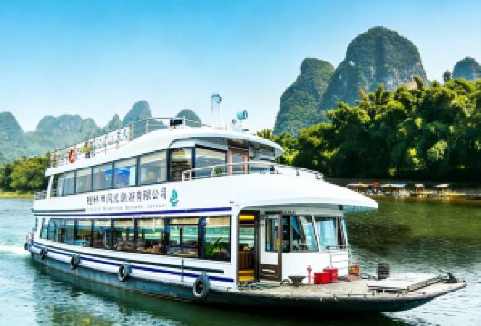 【20元背景】阳朔漓江三星船/四星游船+遇龙河一日游【[精选线路]核心景区（漓江三星/四星游船、漓江20元人民币背景、兴坪古镇、十里画廊）与遇龙河竹筏搭配】