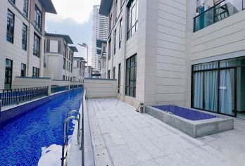 惠州南昆山依云四季泳道5房9床温泉别墅+泡池+烧烤+KTV【别墅花园直下泳道+私家温泉入户，配套私家泡池+麻将+烧烤，足不出户即可畅享泳道别墅】