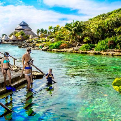墨西哥：坎昆包车1日游｜坎昆水下博物馆+西卡莱特公园※可定制