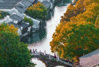 乌镇水乡东西栅纯玩一日游【江南水乡  安心出行】【品质保证：纯玩，玩转乌镇一整天，日游东栅，夜游西栅，赏乌镇日夜全景。】