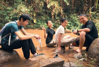 西双版纳南帕老寨雨林徒步一日游【专属年轻人的雨林徒步】【原始的古村落风貌，日出而作，日落而息！】