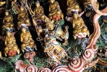 小西天+东岳庙+广胜寺6人内拼团（套餐1仅车位，套餐2含票）【4-6人灵活小团·尧都区范围内上门接送·纯玩无购物】