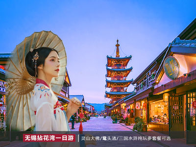 无锡灵山大佛+灵山梵宫+拈花湾一日游【灵山祈福樱花美景*拈花灯影 纯玩】