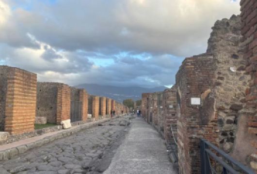 意大利罗马往返，庞贝古城维苏威火山日游 中文司导 精品小团【古罗马的街道、建筑、壁画甚至日常器物都原样留存，是触摸古文明的 “活化石”。】