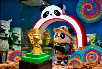 【8人精讲小团含门票】熊猫基地向导带玩+三星堆专业精讲3小时【蓉城蜀韵• 包含三星堆3小时金牌导游深度解读三星堆，司导带队熊猫基地带路陪同游玩，快人一步看熊猫干饭】