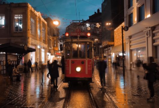 [中文包车游]伊斯坦布尔 大巴扎-独立大街-佩拉博物馆 【10 大经典路线之一：City Walk感受伊斯坦布尔城市脉动】