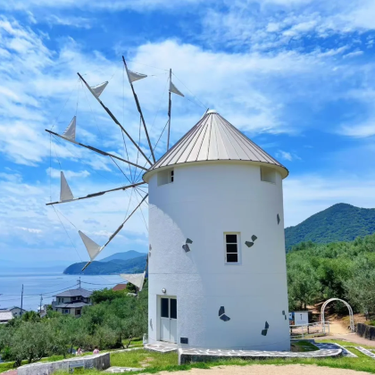小豆岛橄榄公园+寒霞溪+二十四只眼睛电影村+小豆岛大观音一日