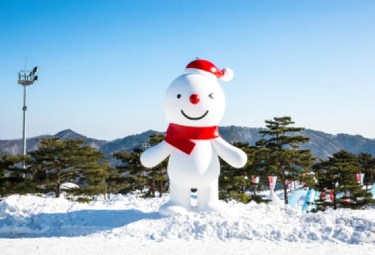 12岁以下免费雪衣 | 韩国维瓦尔第公园冰雪世界 X 南怡岛【洪川大明冰雪王国让您在白雪如画的景色中感受大自然的清新，並畅游主题区，感受“冻结”！】