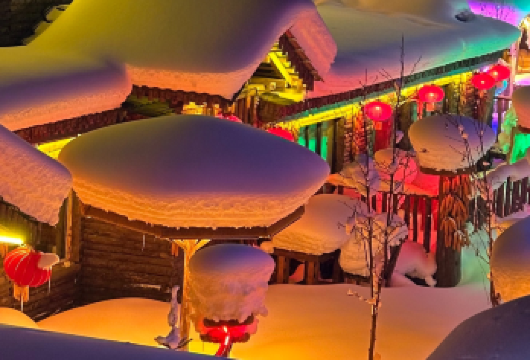 雪乡一日游【亚布力-雪乡一日纯包车游】亚布力起止【亚布力-雪乡往返1日游，2-4人小团-5座SUV】