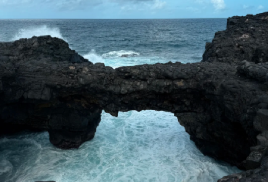 大浪湾+自然桥+快艇海豚/快艇追海豚鲸鱼•冒险一日游两人起订【专车接送+英文导游+浮潜】