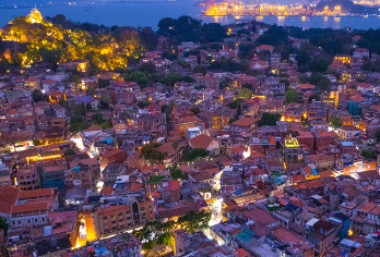 厦门鼓浪屿夜游【夜游鼓浪屿，探秘百年别墅 ，饱览鹭江夜色】【含鼓浪屿往返船票，夜游鼓浪屿】