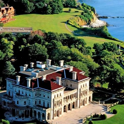 波士顿罗德岛会议大厦+听涛山庄+云石别墅+布朗大学包车一日游