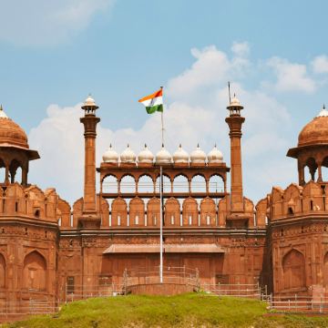 【英文司机包车游】新德里+印度门+顾特卜塔+德里红堡+莲花寺