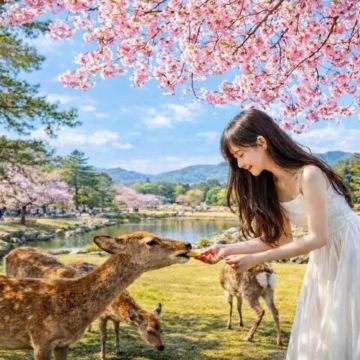 京都清水寺+奈良公园一日游【9人团可选酒店接载|中文|韩文】