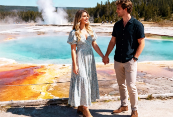 新西兰旅游北岛蓝泉地热公园一日游罗托鲁瓦Waiotapu【打卡林俊杰同款拍照机位铁皮狗】