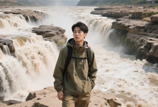 陕西壶口瀑布一日游含中餐+赠汉服体验【[三环内免费接早]西安市区三环内提前联系接早。】