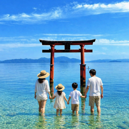 琵琶湖｜天空之镜·三千院·水上鸟居·童话草屋梦幻一日游