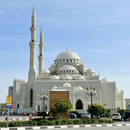 阿联酋沙迦之心+努尔清真寺+伊斯兰文明博物馆+雨房一日游