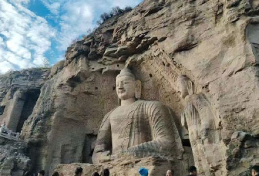云冈石窟+悬空寺+应县木塔一日游8人封顶 上门接送 天天发团【精致小团，8人封顶，太原环内上门接送；大同可离团】