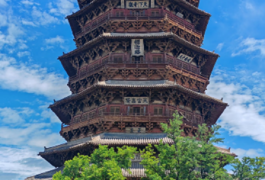 悬空寺+永安+圆觉+木塔+净土寺【拼包车一日游】上门接送【大同周边拼 | 包车，随走随拍，无隐形消费，酒店上门接送】