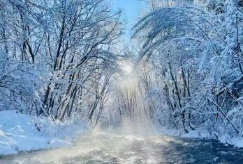 小沙河雾凇漂流半日游【专车出行、送雨衣+加热鞋垫、2人起订】【赏魅力雾凇，尽在眼底】