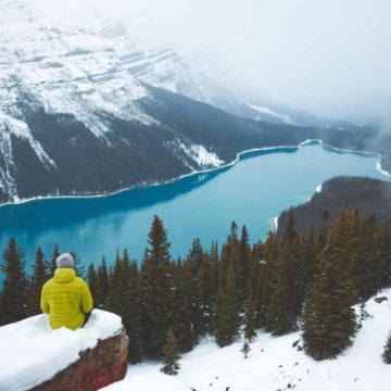加拿大班夫国家公园一日游<轻徒步·佩图湖+弓湖/明尼万卡湖>
