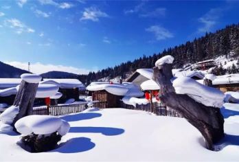 中国雪乡+大秃顶子山+十里画廊一日游【独立成团&纯玩无购物】【优质交通：一家人一台车，无需等待，时间自由】