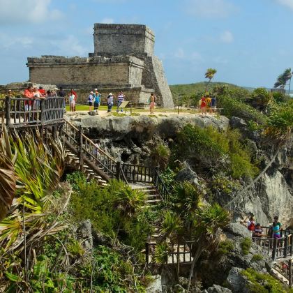 墨西哥·坎昆图卢姆玛雅遗址包车精品一日游