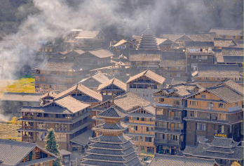 广西柳州程阳八寨+岜团风雨桥+侗族木构工坊包车1日游【柳州三江侗寨营造术】