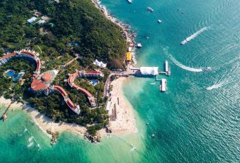 三亚蜈支洲岛一日游【门船票+接送+上岛自由活动/可选电瓶车】【[全区域接送]三亚市区、三亚湾、大东海、亚龙湾、海棠湾均可接送。】