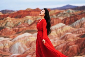 张掖七彩丹霞旅游景区半日游景区直通车【[出行无忧]景点+直通车，全程无购物。】